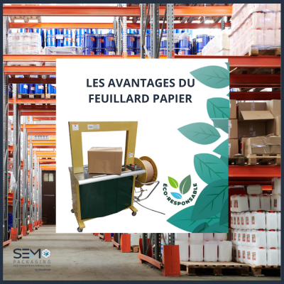 Emballage écologique et efficace : découvrez les avantages du feuillard papier